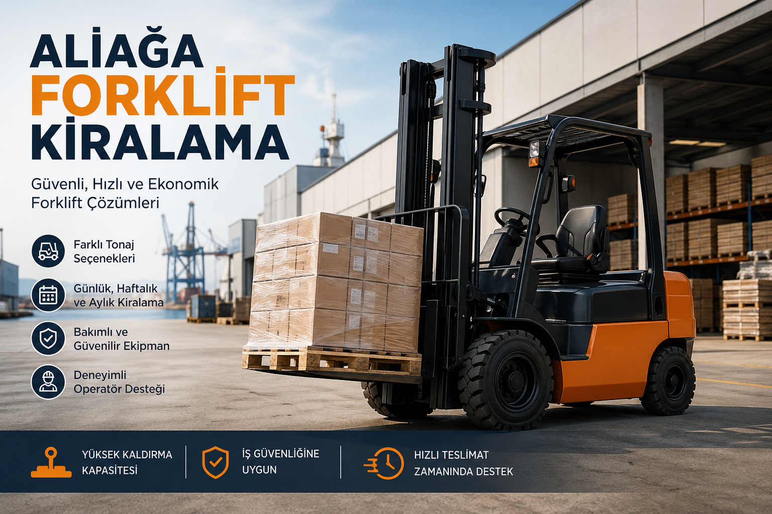 Aliağa Forklift Kiralama